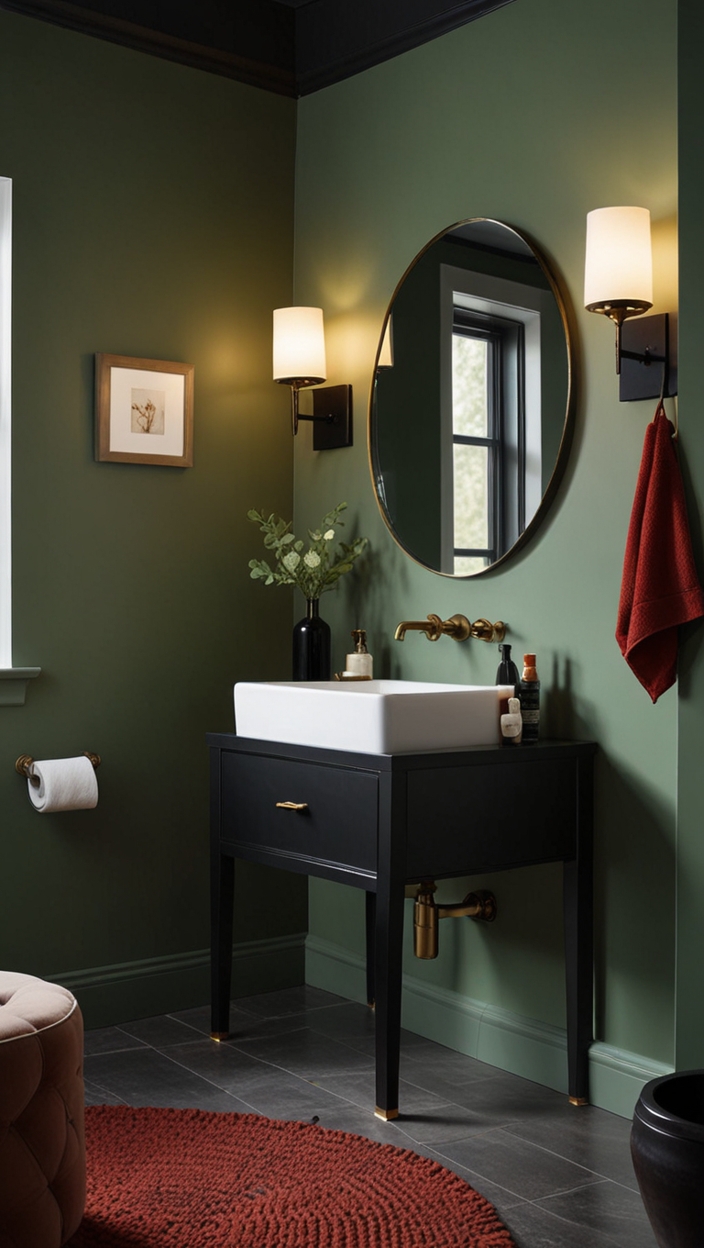 25 Sage Green Bathroom Ideas to Refresh Your Space 💚 | HOME CABINET EXPERT