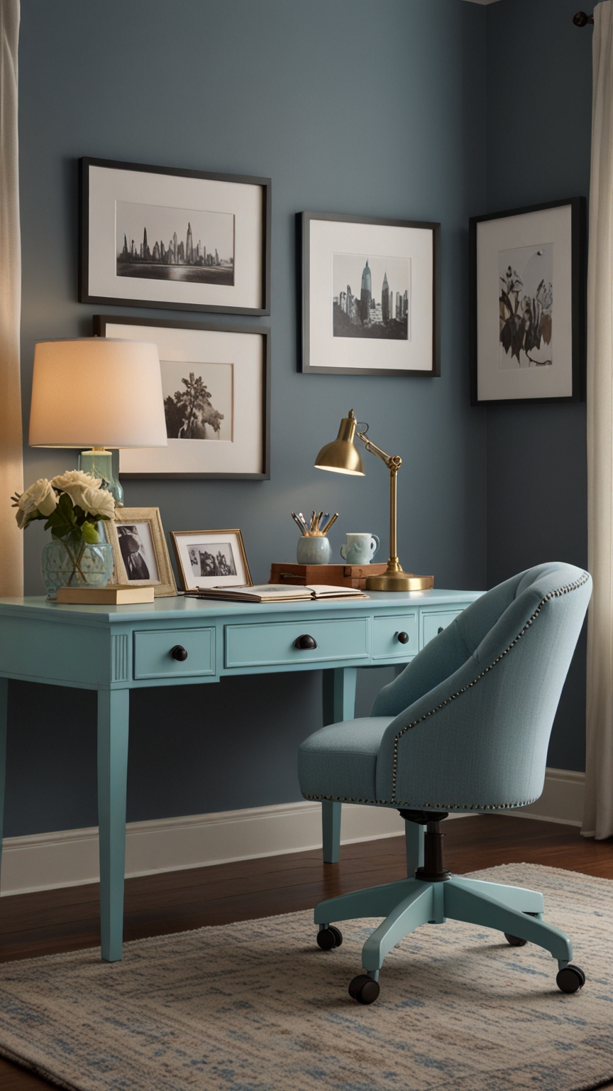 25 Light Blue Home Office Ideas for a Modern 2025 Makeover | HOME ...
