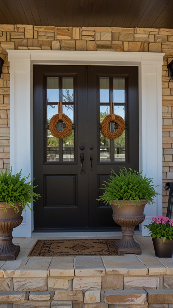 spring front porch decor,
cozy front porch ideas,
spring front porch decor entrance,