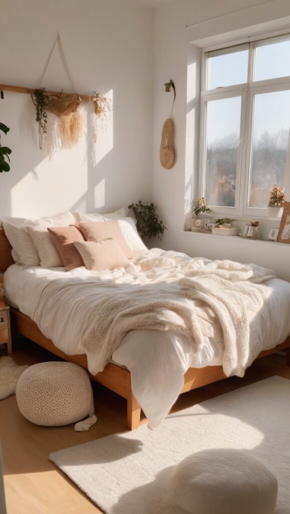 cozy bedroom decor, bedroom design ideas, comfortable bedroom furniture, stylish bedroom accessories, luxury bedroom makeover