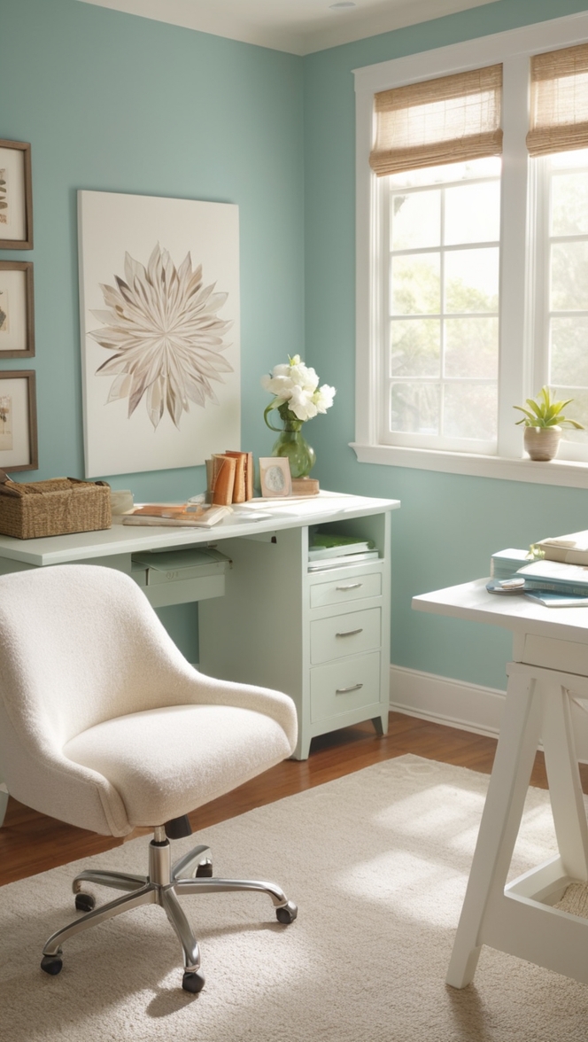 cozy home workspace, comfortable work environment, home office productivity, inviting home office, warm and cozy workspace