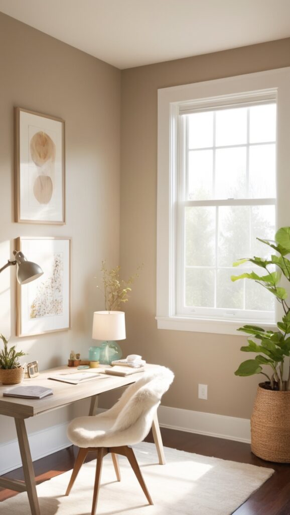 home office decor, minimalist office design, elegant office furniture, modern workspace ideas, stylish work environment