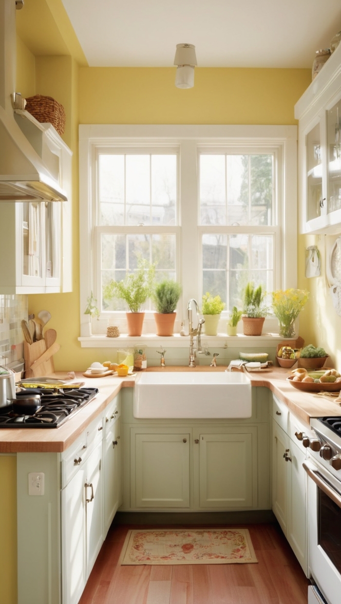 kitchen remodel, kitchen design, small kitchen space, kitchen renovation, cozy kitchen. 