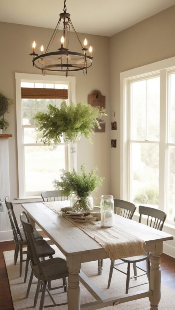 farmhouse dining table, vintage kitchen table, rustic dining room table, farmhouse style table, reclaimed wood kitchen table