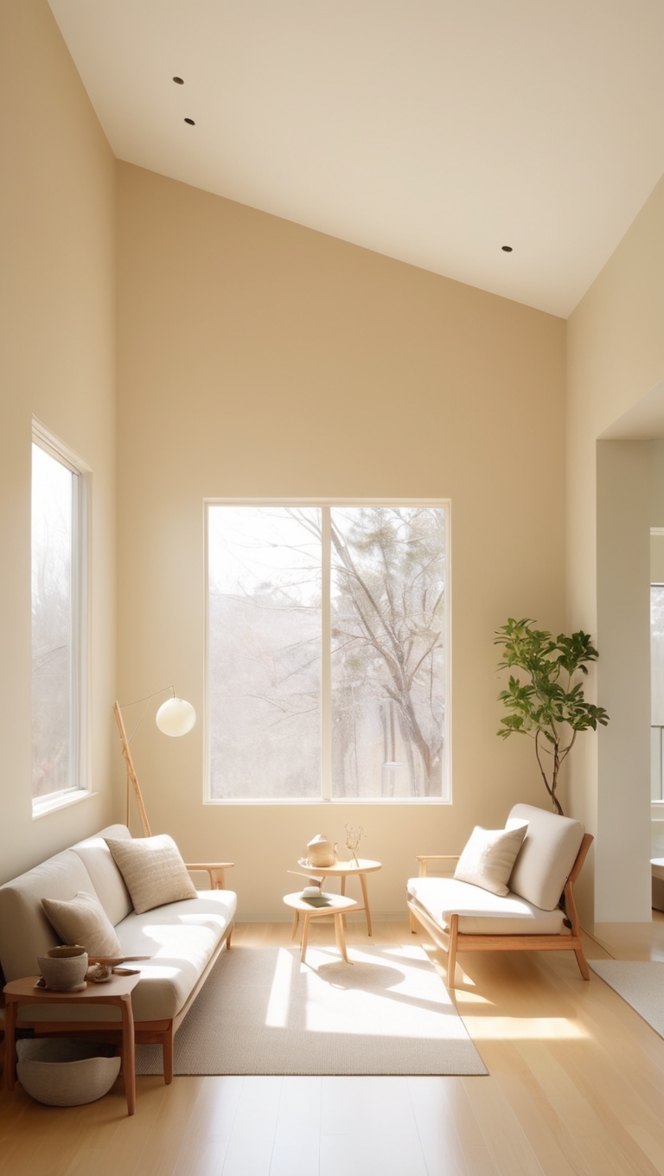 japanese style living room, minimalist home decor, zen interior design, modern japanese interior, sleek minimalist furniture