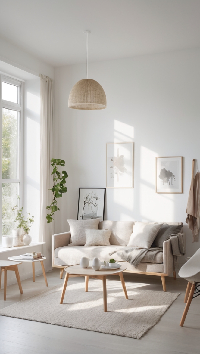 nordic minimalist interior design, nordic living room decor, minimalist scandinavian style, nordic home decor ideas, Scandinavian minimalist furniture