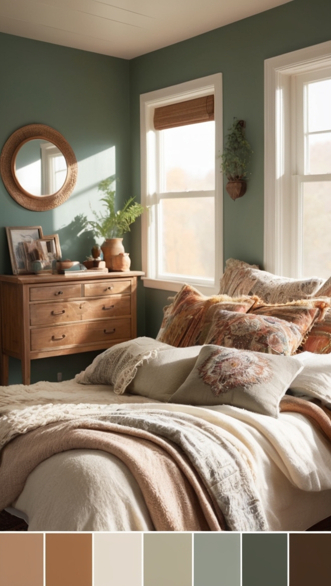 boho bedding, sustainable bedding, eco-friendly bedroom decor, natural fiber bedding, organic cotton bedding