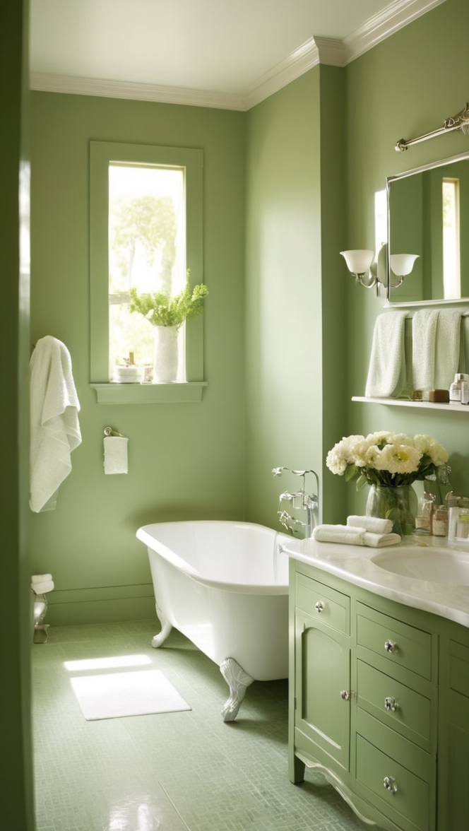 green bathroom decor, eco-friendly bathroom design, sustainable bathroom renovations, natural bathroom accessories, environmentally friendly bathroom products 