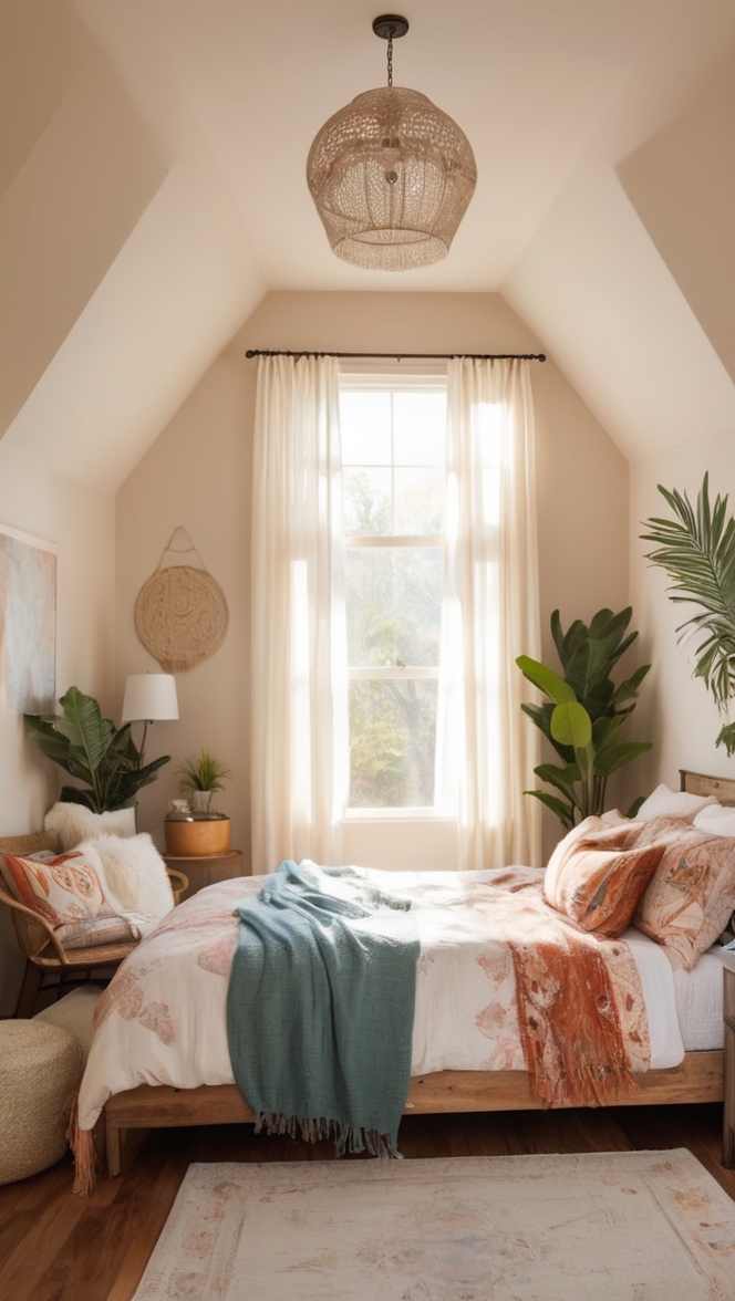 boho chic room,
bohemian bedroom decor ideas,
modern boho bedroom design,
boho style bedding,
boho furniture design