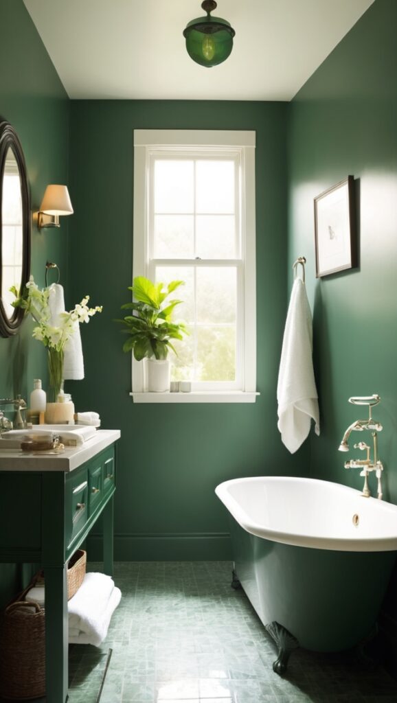 green bathroom tiles, dark green bathroom accessories, modern dark green bathroom, luxurious dark green bathroom, dark green bathroom ideas