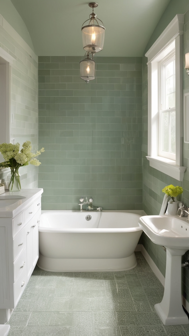 dark green bathroom tiles, green bathroom tiles, green tiles, dark green tiles, bathroom tiles