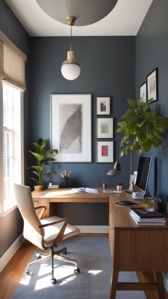 modern home office design, home office workspace, contemporary office decor, office interior design, modern home office furniture