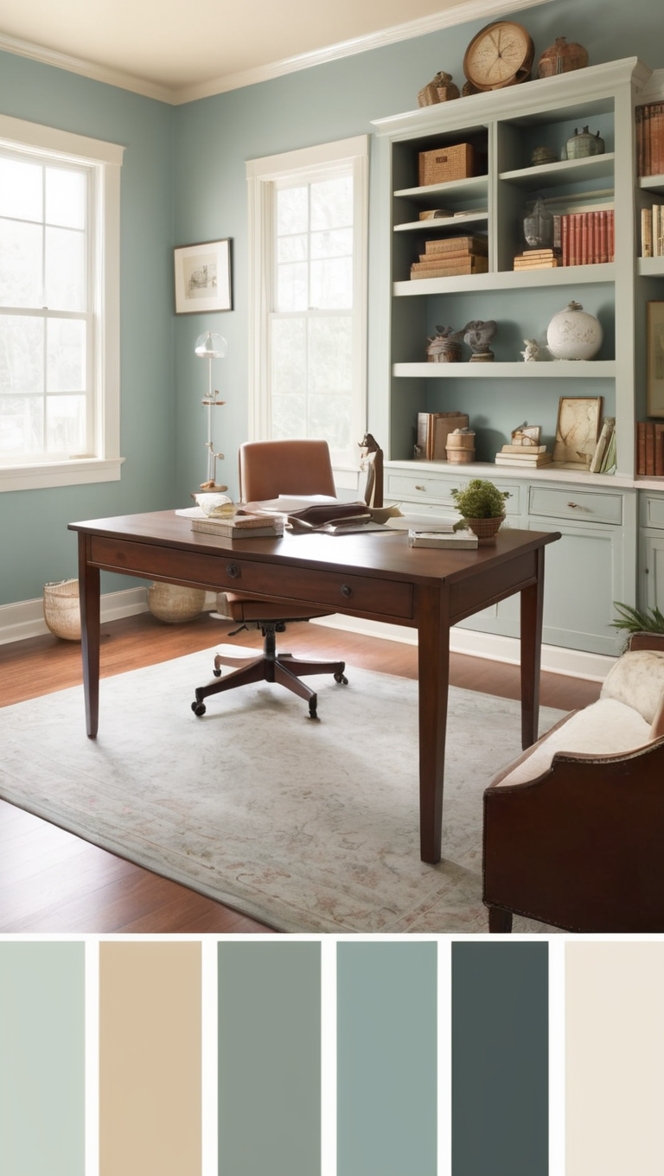 vintage home office decor, vintage home office design, vintage office furniture, vintage home office ideas, vintage home office setup