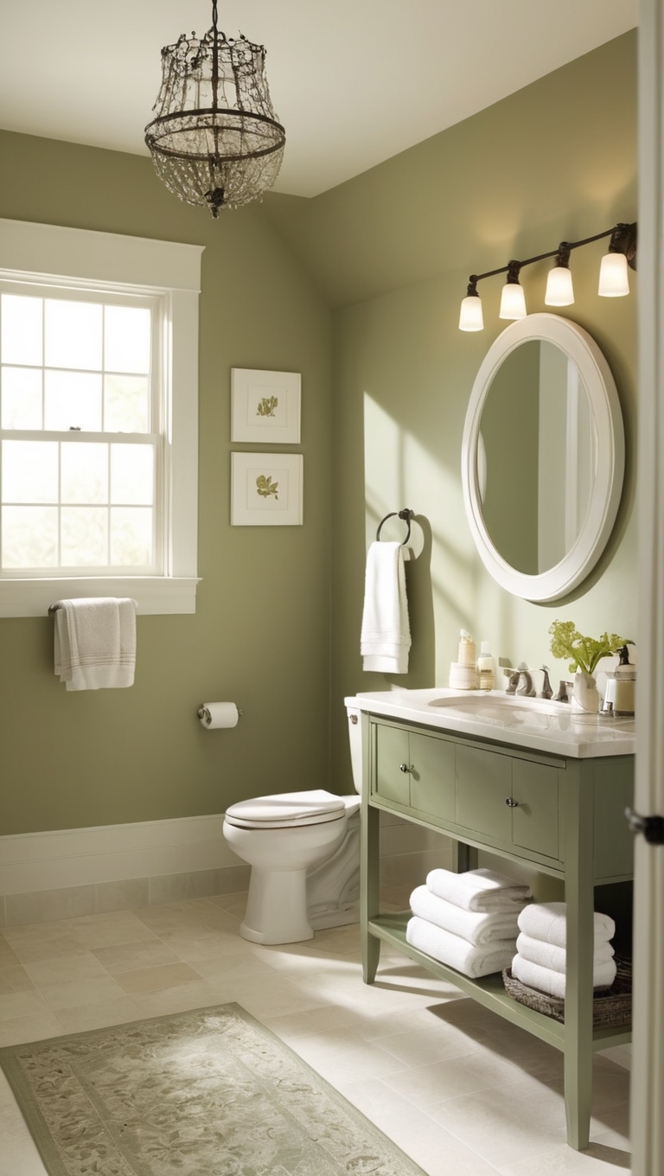 olive green bathroom decor, olive green bathroom accessories, olive green paint for bathroom, olive green bathroom tiles, olive green bathroom rug