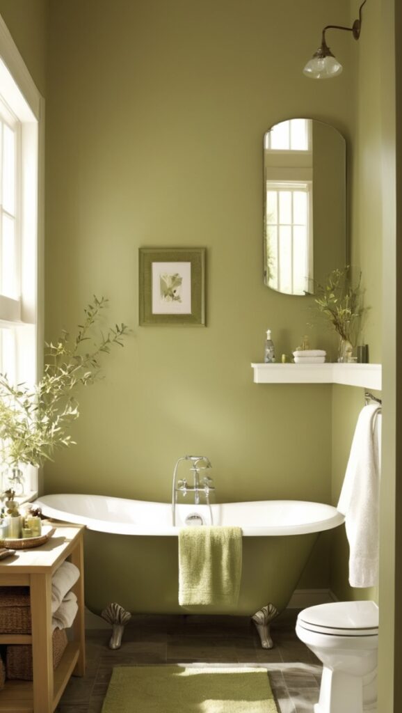 olive green bathroom decor, olive green bathroom accessories, olive green paint for bathroom, olive green bathroom tiles, olive green bathroom rug