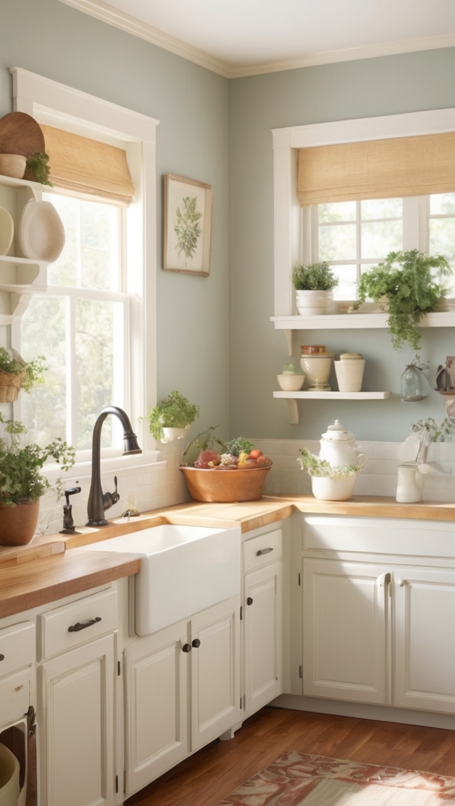 farmhouse decor, vintage kitchen decor, rustic kitchen accessories, antique kitchenware, retro farmhouse style