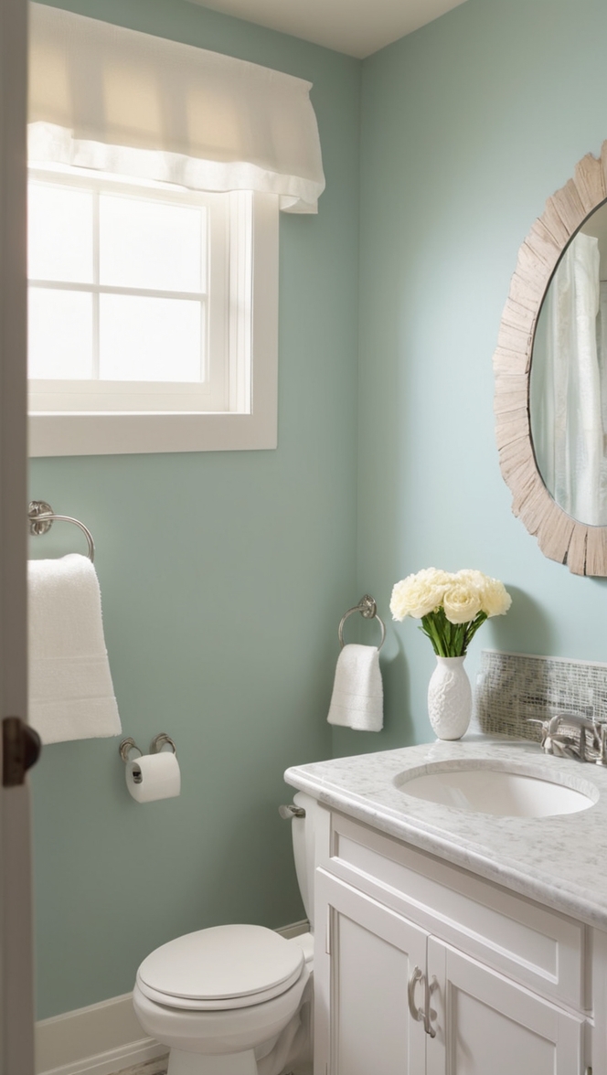 bathroom remodel ideas, small bathroom remodel, bathroom renovation ideas, powder room ideas, traditional powder room