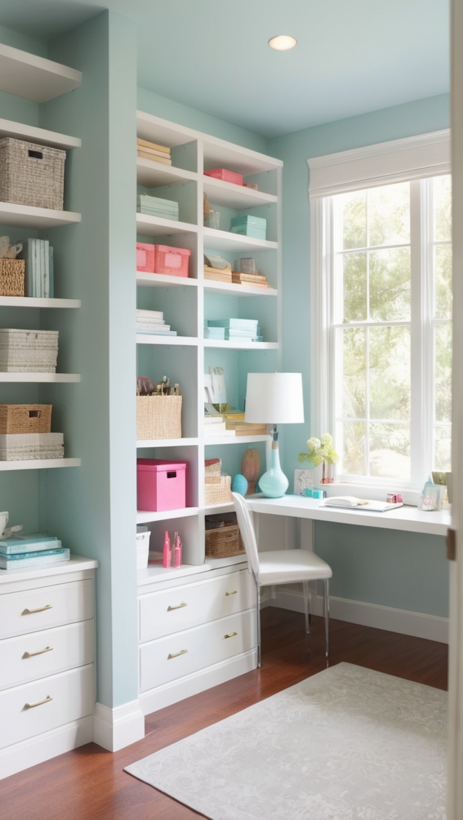 home office organization, closet organization ideas, home office storage solutions, office closet organization, home office organization tips