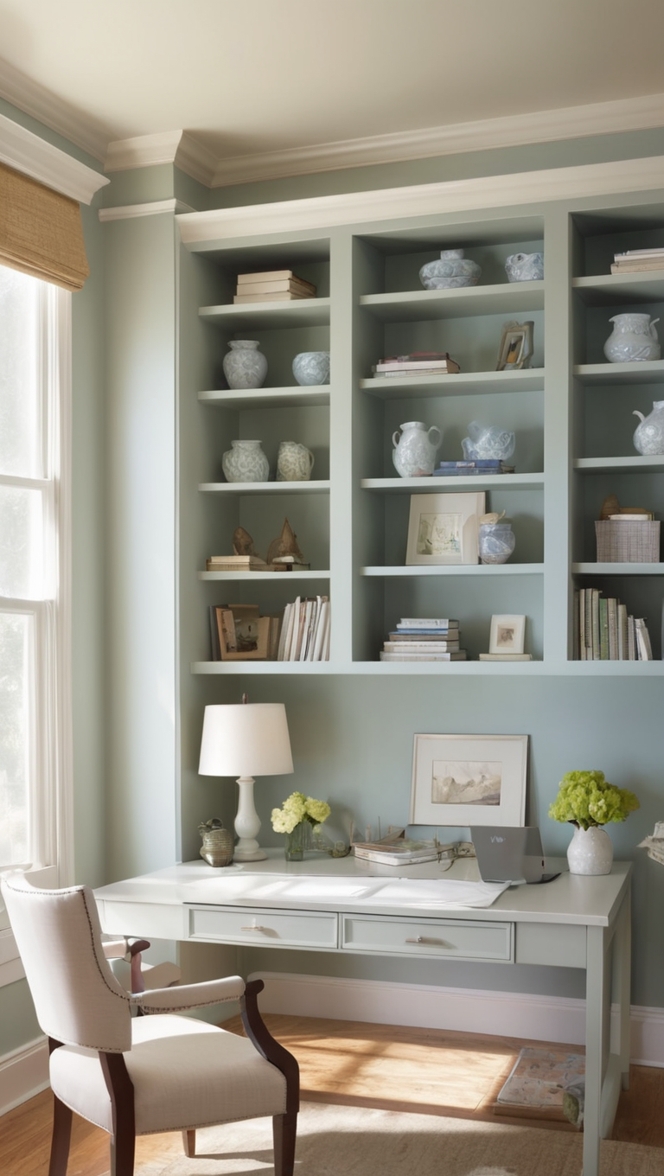 home office storage solutions, office storage furniture, office organization system, custom office cabinets, bespoke home office design