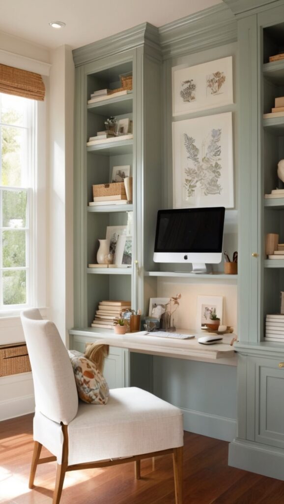 home office storage solutions, office storage furniture, office organization system, custom office cabinets, bespoke home office design