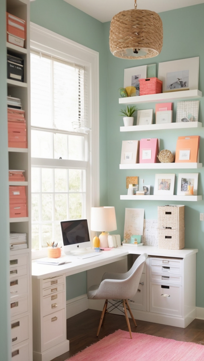 home office organization, office file organization, document management system, office filing solutions, paper organization for home office 