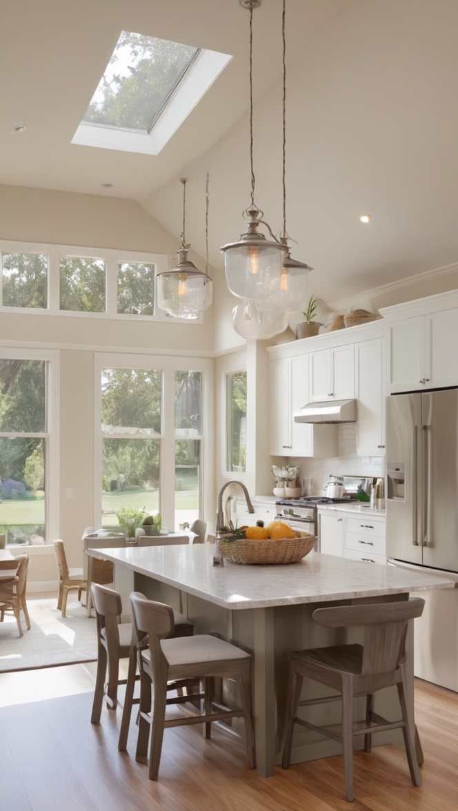 kitchen renovation, modern kitchen design, dining room decor, home remodeling, contemporary living space