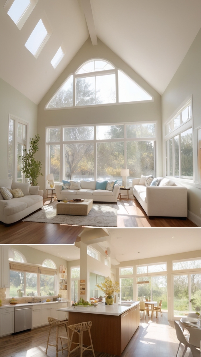 modern kitchen design , huge living room, interior design ideas, contemporary decor, spacious layout 