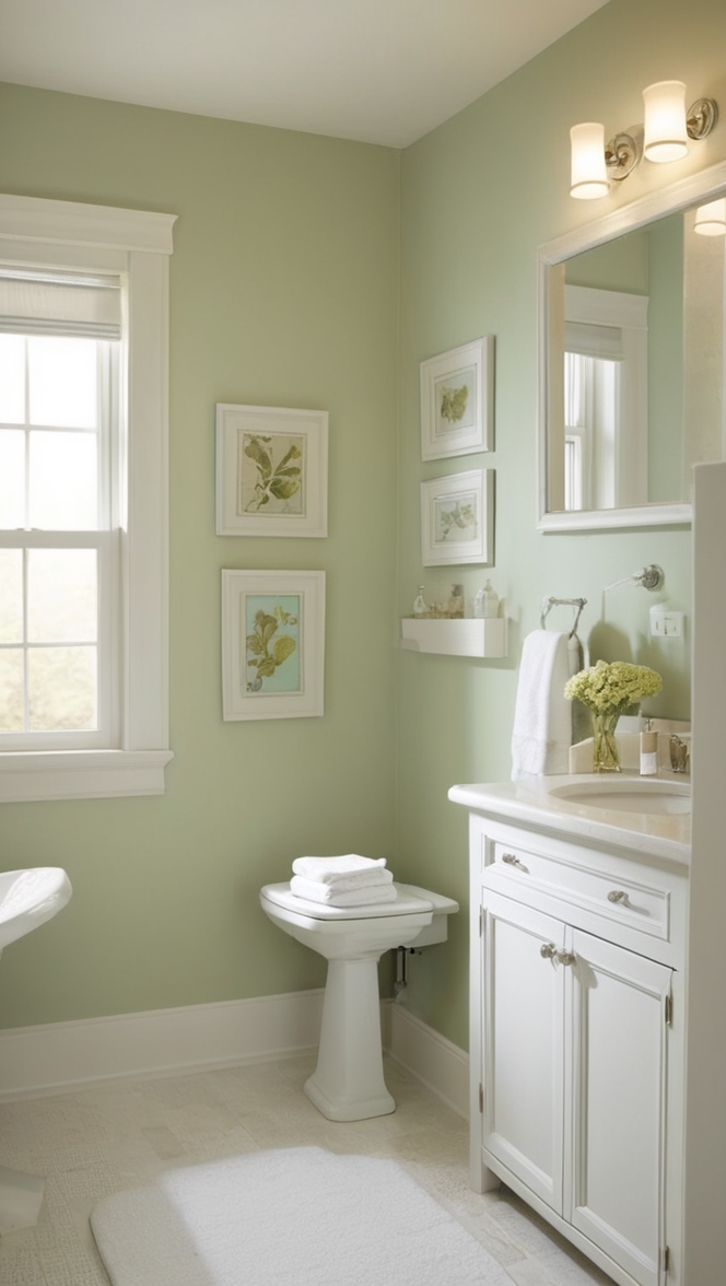 small bathroom renovation, guest bathroom decor, affordable bathroom updates, small bathroom storage solutions, modern guest bathroom