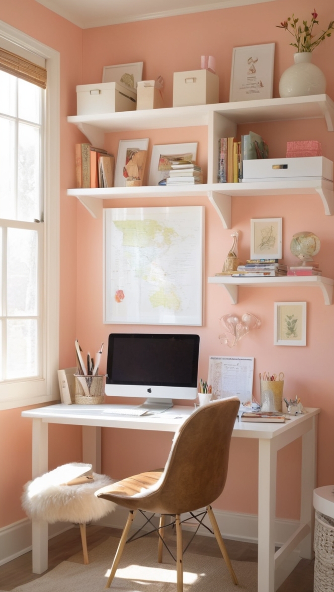 small office storage solutions, office organization tips, home office decluttering, work from home organization, office desk organization 