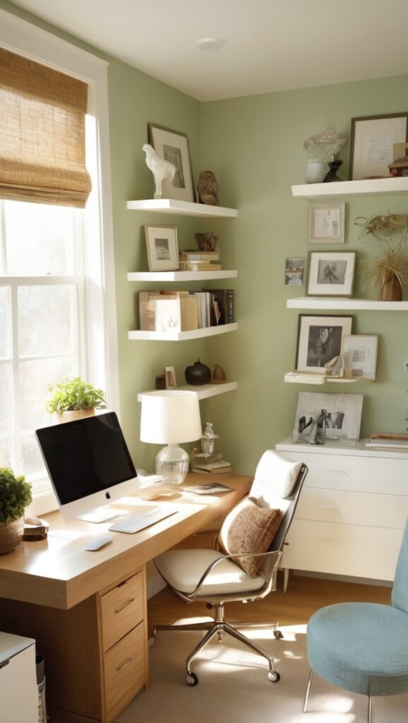 home office setup, home office furniture, small home office design, work from home office, office desk setup
