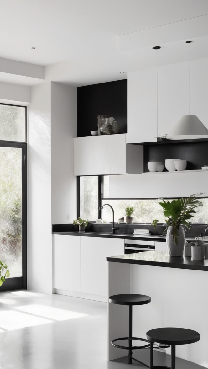 modern black and white kitchen design, luxury black and white kitchen cabinets, black and white kitchen remodeling ideas, high end black and white kitchen countertops, custom black and white kitchen islands 