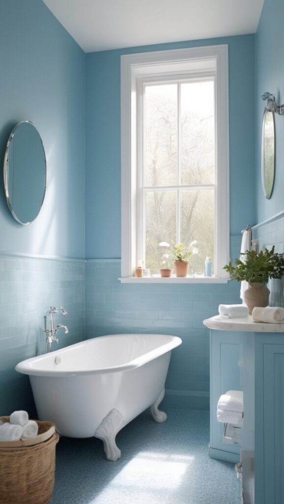 blue bathroom decor, blue bathroom ideas, blue bathroom design, blue bathroom accessories, blue bathroom tiles