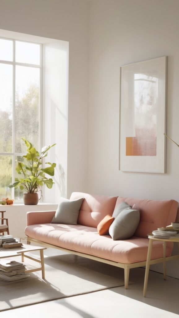 sofa set, modern couch, contemporary furniture, Scandinavian design, sleek loveseat