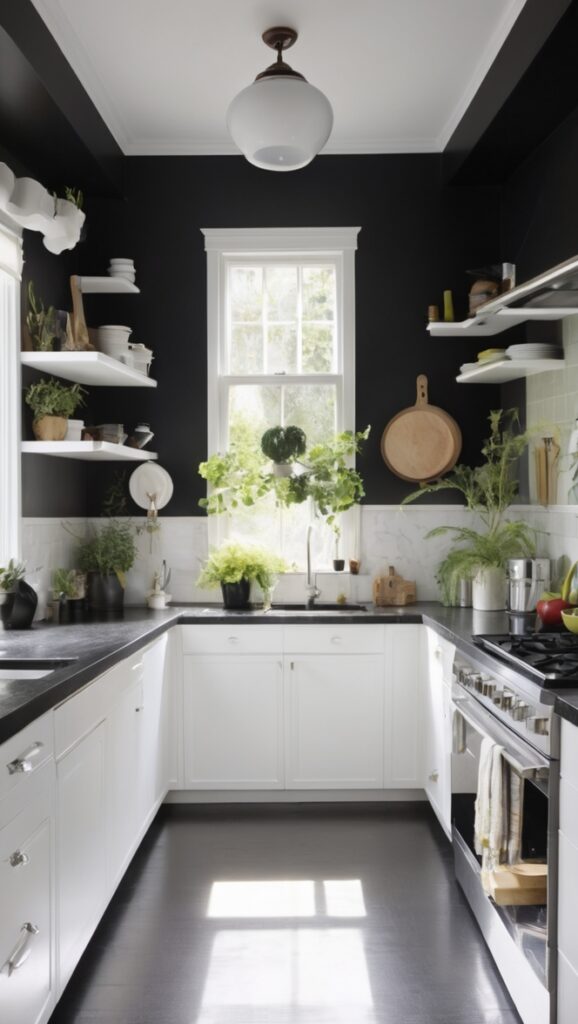 modern black and white kitchen design, black and white kitchen cabinets, luxury black and white kitchen ideas, black and white kitchen countertops, contemporary black and white kitchen remodeling