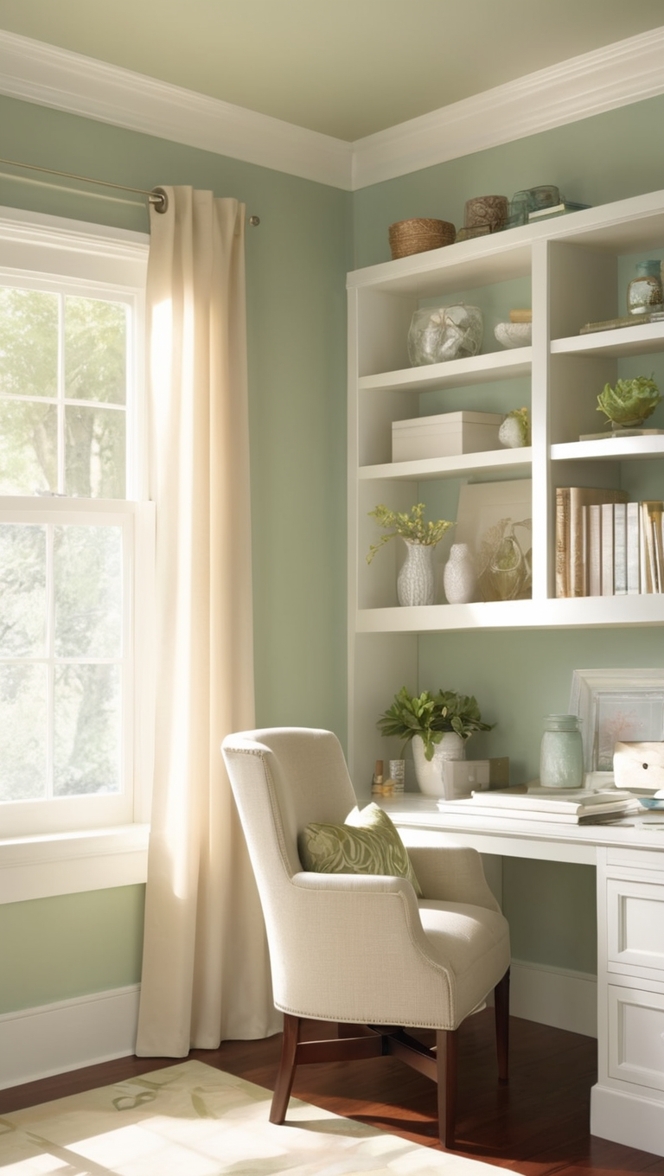 elegant home office decor, modern home office furniture, luxury home office design, stylish home office accessories, chic home office organization