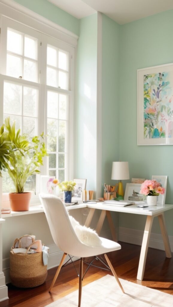 home office furniture, workspace organization, interior design, desk accessories, work from home productivity