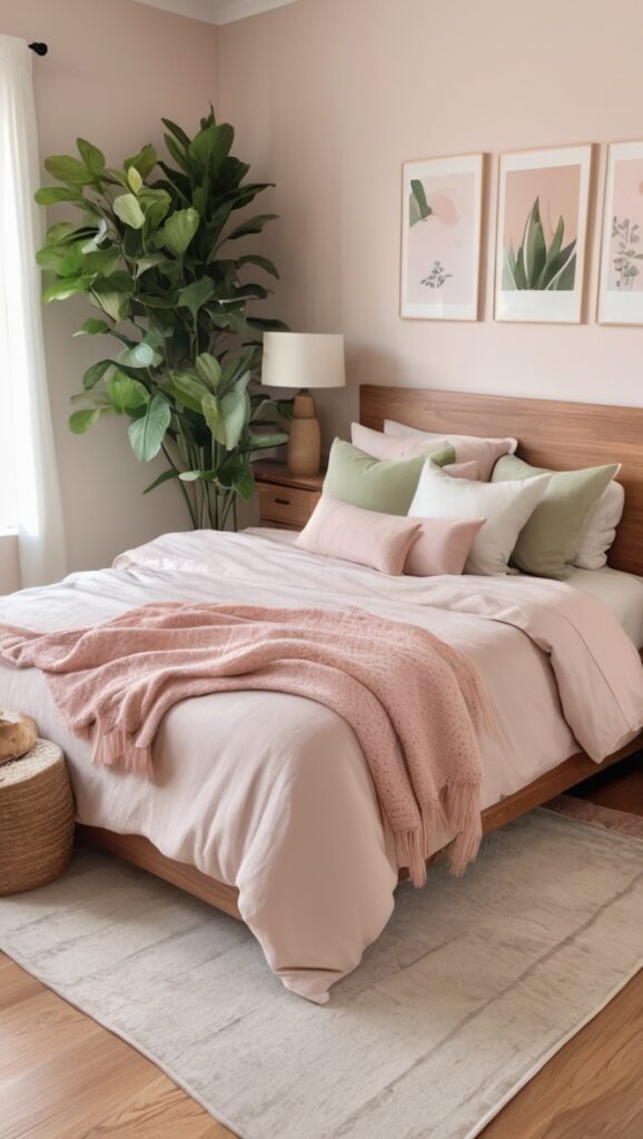 organic bedding, sustainable bedroom decor, eco-friendly bedroom furniture, natural fiber bedding, rustic bedroom design
