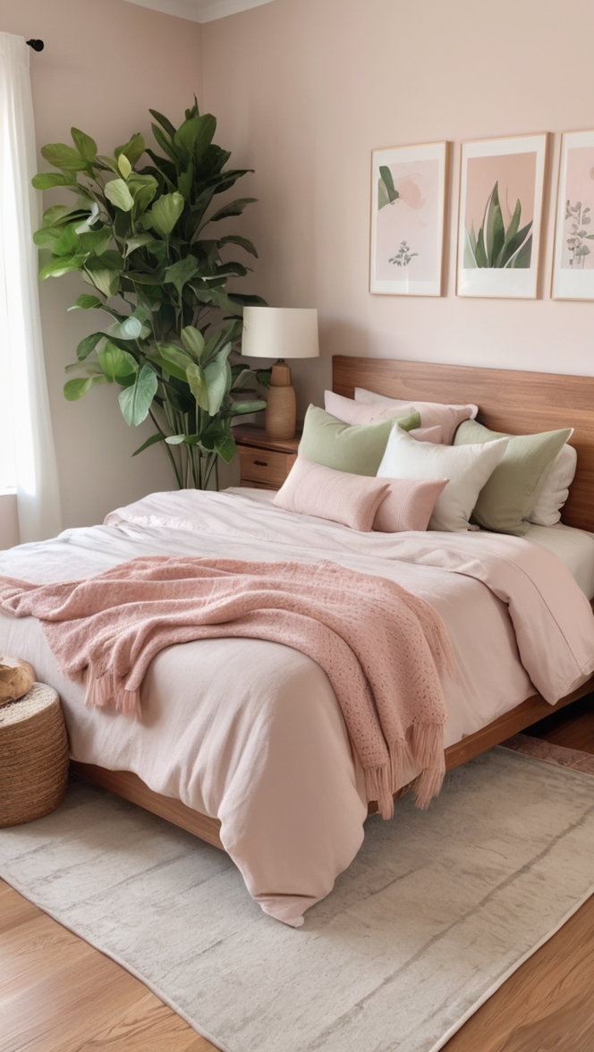 organic bedding, sustainable bedroom decor, eco-friendly bedroom furniture, natural fiber bedding, rustic bedroom design 