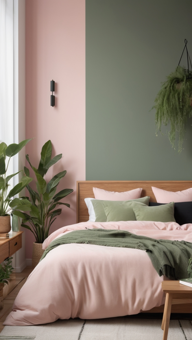 sage green bedroom decor, black and green bedroom ideas, modern sage green bedroom, dark green bedroom walls, sage green bedroom accessories 