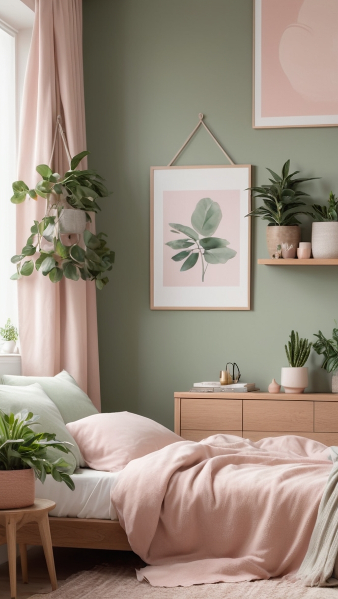 elegant bedroom decor, luxury bedding, high-end furnishings, designer accent pillows, chic home accessories