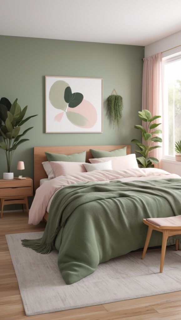 elegant bedroom decor, luxury bedding, high-end furnishings, designer accent pillows, chic home accessories