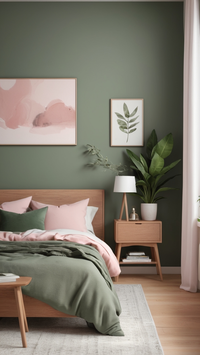 dark green master bedroom, sage green decor, green bedroom ideas, emerald green bedroom, luxurious green bedroom 