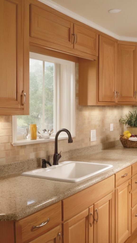 kitchen backsplash design ideas, luxury kitchen backsplash materials, high end kitchen backsplash options, kitchen backsplash tile installation cost, premium backsplash ideas for oak cabinets