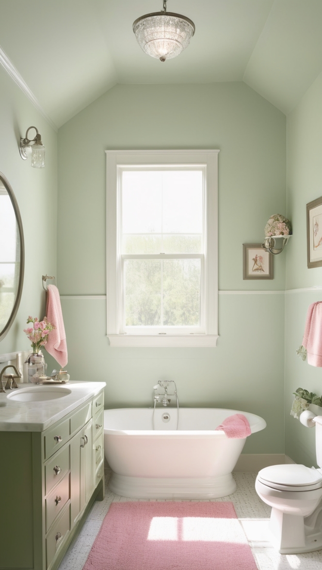 pink and green bathroom decor, pink and green bathroom tiles, pink and green bathroom ideas, pink and green bathroom accessories, pink and green bathroom curtains