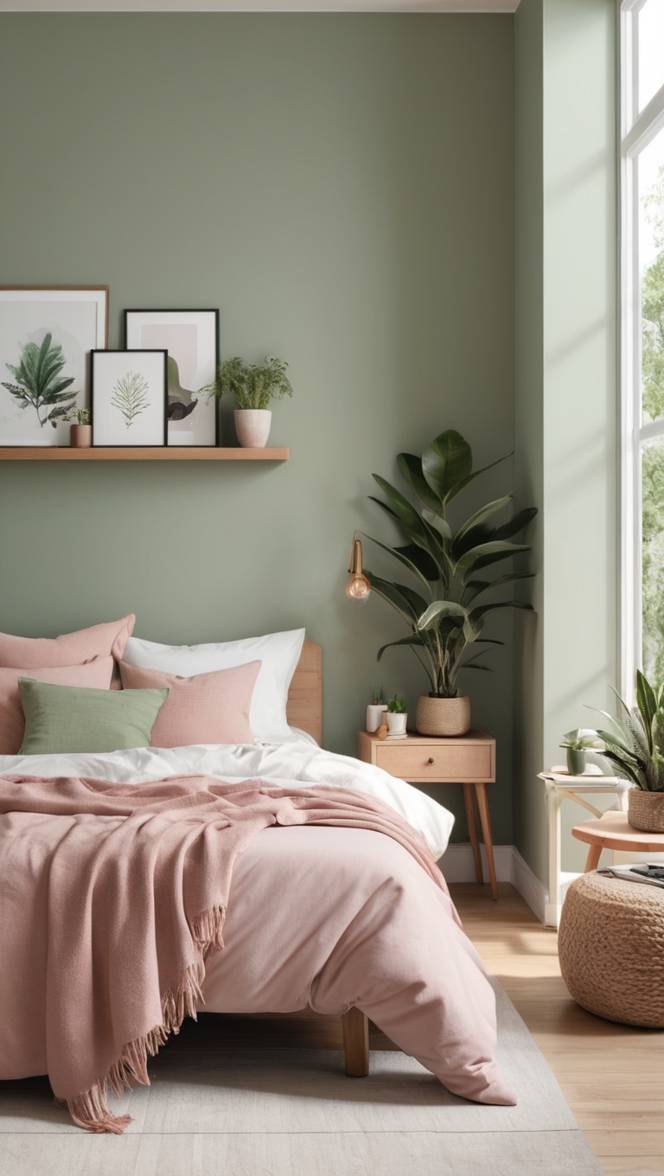 sage green paint, bedroom green paint, green bedroom ideas, sage green room, best green paint 
