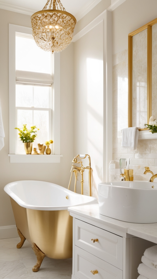 bathroom renovation, luxury bathroom, modern bathroom design, elegant bathroom decor, upscale bathroom design 