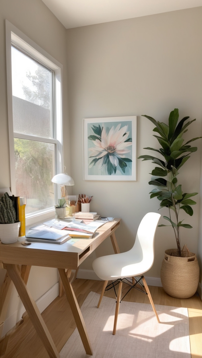 work from home design, remote work environment, productive home office, stylish work from home, home office decor 