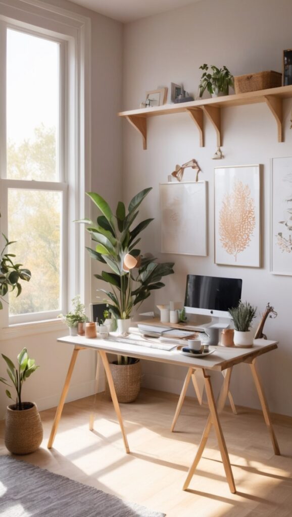 work from home setup, home office organization, remote work essentials, productive workspace, comfortable office chair