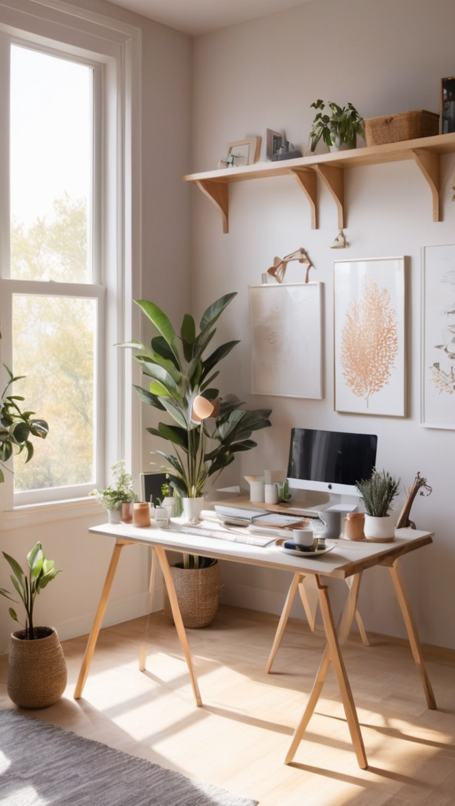 work from home setup, home office organization, remote work essentials, productive workspace, comfortable office chair 