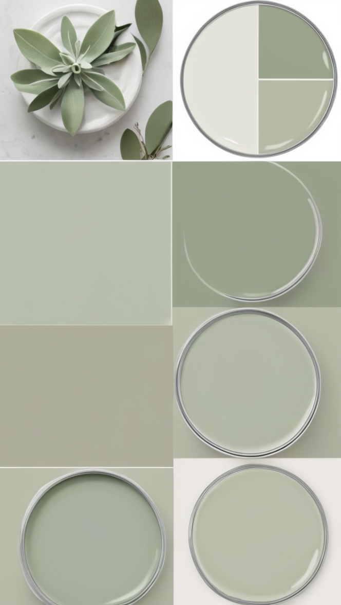 soft sage paint color, best sage green paint, premium sage paint, sage green interior paint, soft sage wall paint